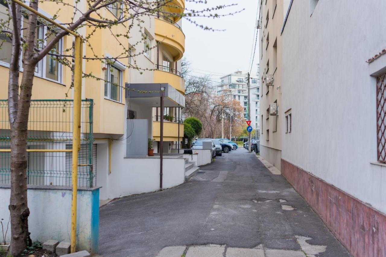 Penthouse With Huge Rooftop Terrace & City View Bukarest Exterior foto