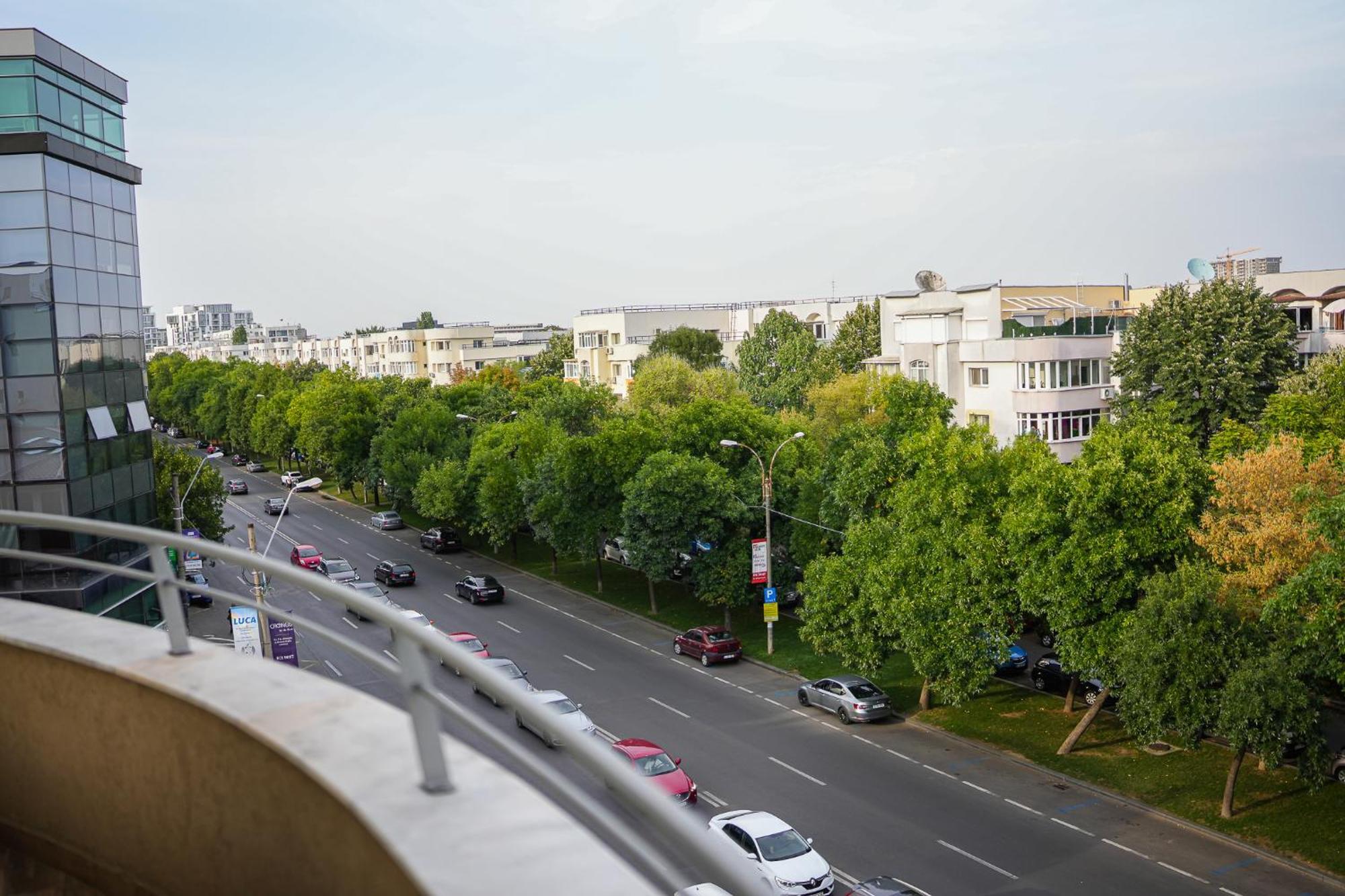 Penthouse With Huge Rooftop Terrace & City View Bukarest Exterior foto