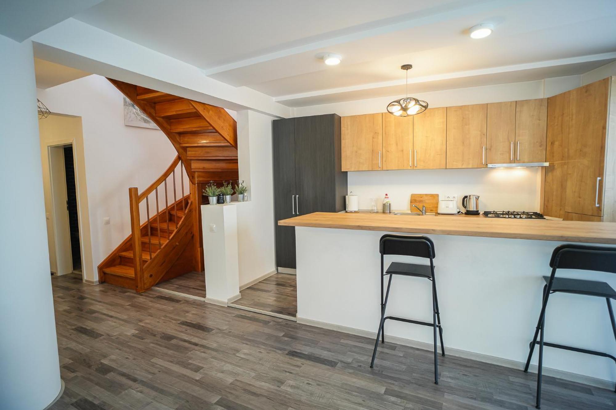 Penthouse With Huge Rooftop Terrace & City View Bukarest Exterior foto